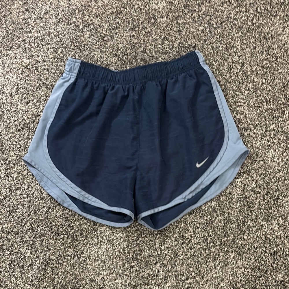 Nike Women's Navy Blue Running Shorts
